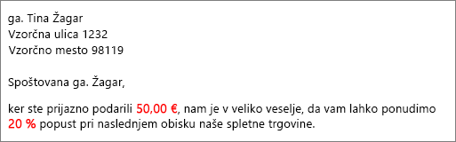 Dokument z rezultati spajanja dokumentov prebere vaš prispevek v višini 50,00 USD in vam ponudi 20% popust.