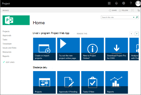 Pogled Project Online Dom.