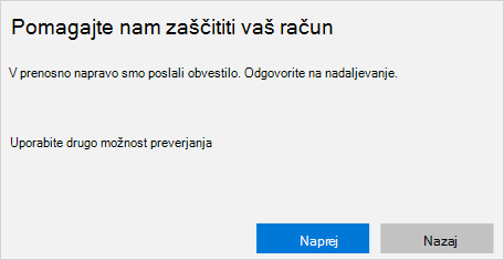Zaslon z obvestili v mobilnih napravah