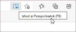 Izhod iz Potopni bralnik