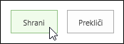 Shranjevanje
