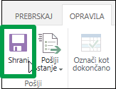 Shranjevanje