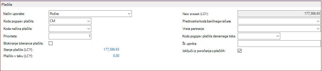 Izključitev določenih dobaviteljev iz poročila