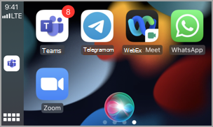Carplay spet domov