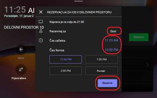 Prilagodite svojo sejo