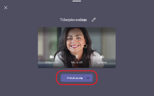 Začnite takojšnja srečanja