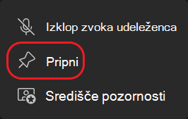 Teams-Pin stream button-circled