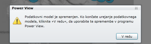 Opozorilo o spremembi podatkovnega modela