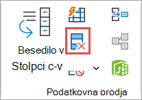 Odstranite dvojice