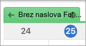 Zapri novo okno koledarja