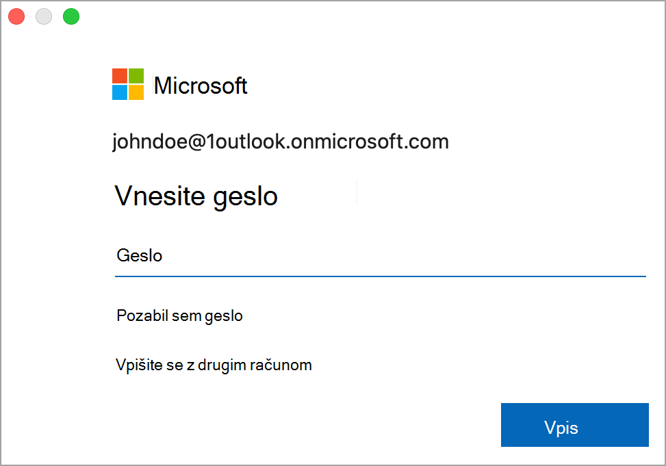 Stran s poverilnicami