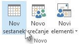 Ukaz »Nov sestanek« na traku