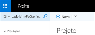 Videz traku v storitvi Outlook Web App