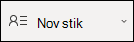 Ustvarjanje novega stika