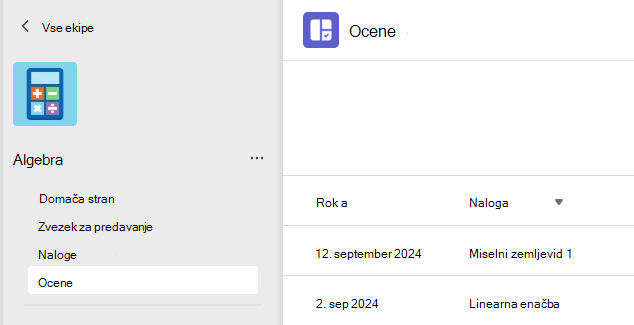 ocene