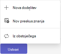 Nova dodelitev