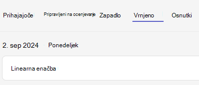 Vrnjena naloga