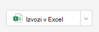 Izvoz v Excel