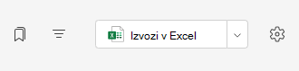 Izvozi v Excel