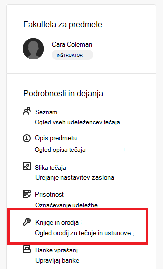 Blackboard, knjige in orodja, Microsoftova povezava za izobraževanje