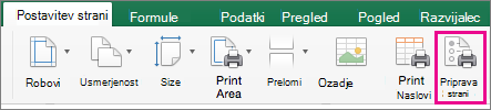 On the Page Layout tab, select Page Setup