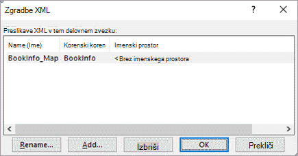 Pogovorno okno »Zemljevidi«