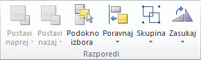 Slika Excelovega traku