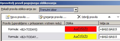 Pravila pogojnega oblikovanja
