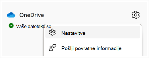 Upravljanje shrambe v storitvi OneDrive za službo ali šolo Posnetek zaslona štiri različice two.png