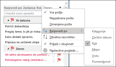 Razporeditev opravil