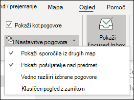 Nastavitve pogovora