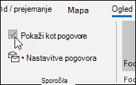 Pokaži kot pogovor