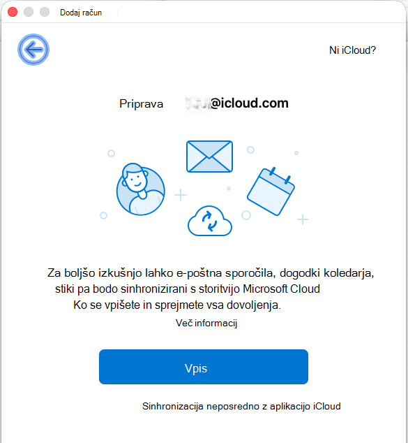 Sinhronizacija koledarja iCloud z Outlookom za Mac_New_tab2