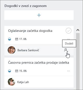 Dodelitev največ 11 članov opravilu