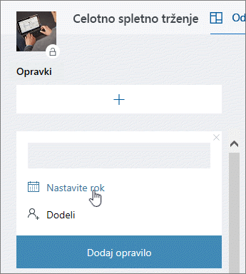 Nastavite rok