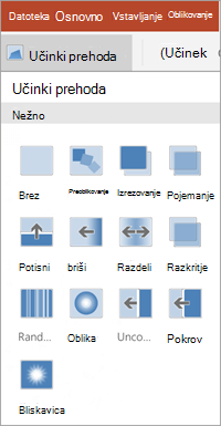 Učinki prehoda