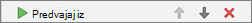 Delete or rarrnage animations with the buttons at the top of the pane