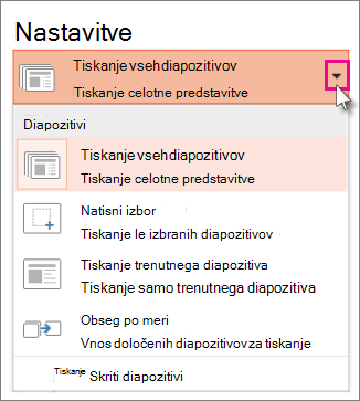 Print Settings