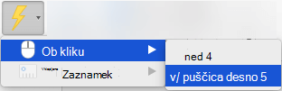 Sprožite animacijo, ko kliknete na predmet