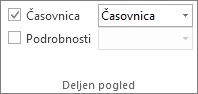 Timeline check box in Project