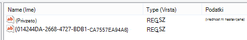 Dnevnik omrežnih dogodkov tehnologije Hyper-V, ki prikazuje dogodek napake