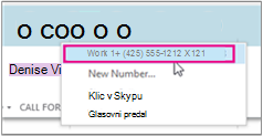 Pokličite nekoga na službeno številko.