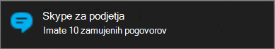Bodite obveščeni o zamujenih sporočilih prek opozoril sistema Windows