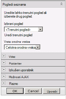 Meni spletnega gradnika