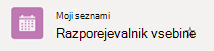 Pomanjkanje obkroženega simbola kljukice pomeni, da se seznam ne sinhronizira iz oblaka z vašo napravo s sistemom Windows.