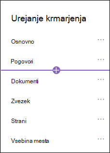 Okno za dodajanje krmarjenja z izbrano možnostjo povezave.