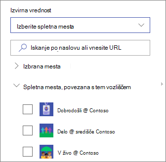 Izbiranje mest