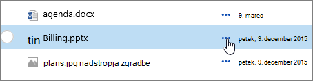 Ime datoteke, označeno v knjižnici dokumentov