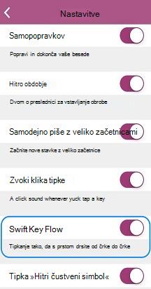 nastavitve toka sistema ios 9