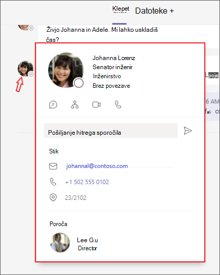 Poišči informacije